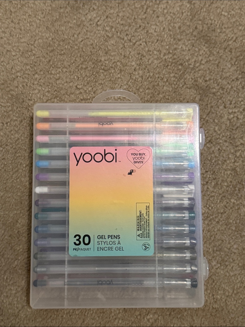 Yoobi Gel Pens